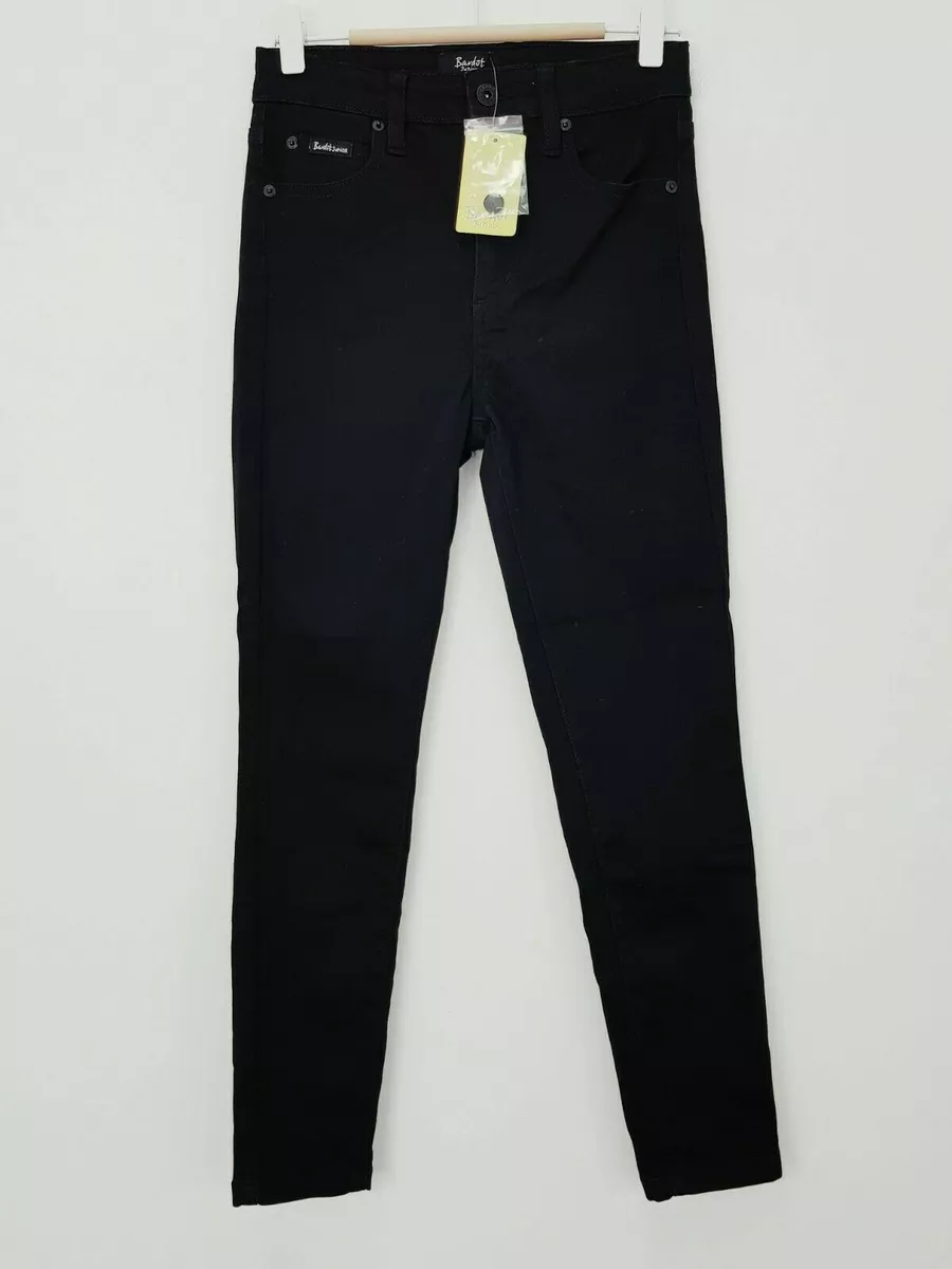 BARDOT Junior Girls Size 12 Black Sienna Super High Jeans NEW TAGS