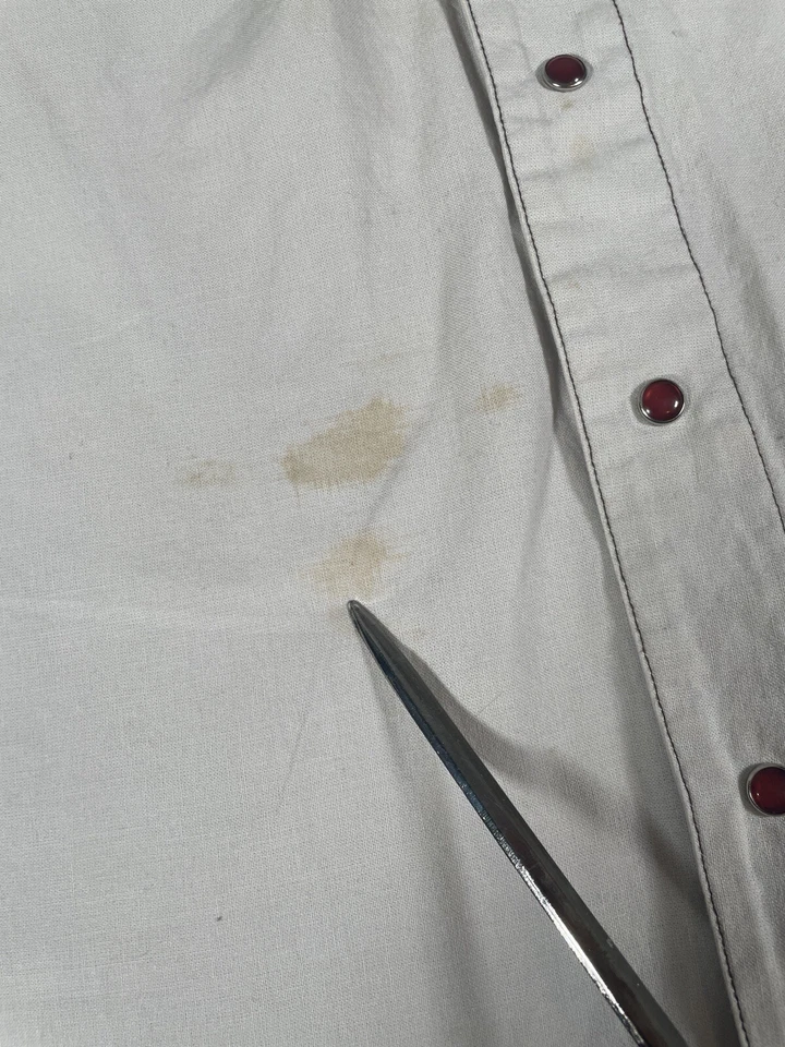 Camisa ajustada Panhandle para hombre grande perla azteca a presión vaquero occidental abotonada vintage Foto 4 de 4