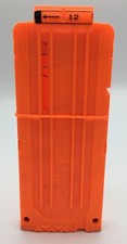 Nerf N-Strike Elite 12 Round Dart Clip Ammo Magazine Cartridge - Orange