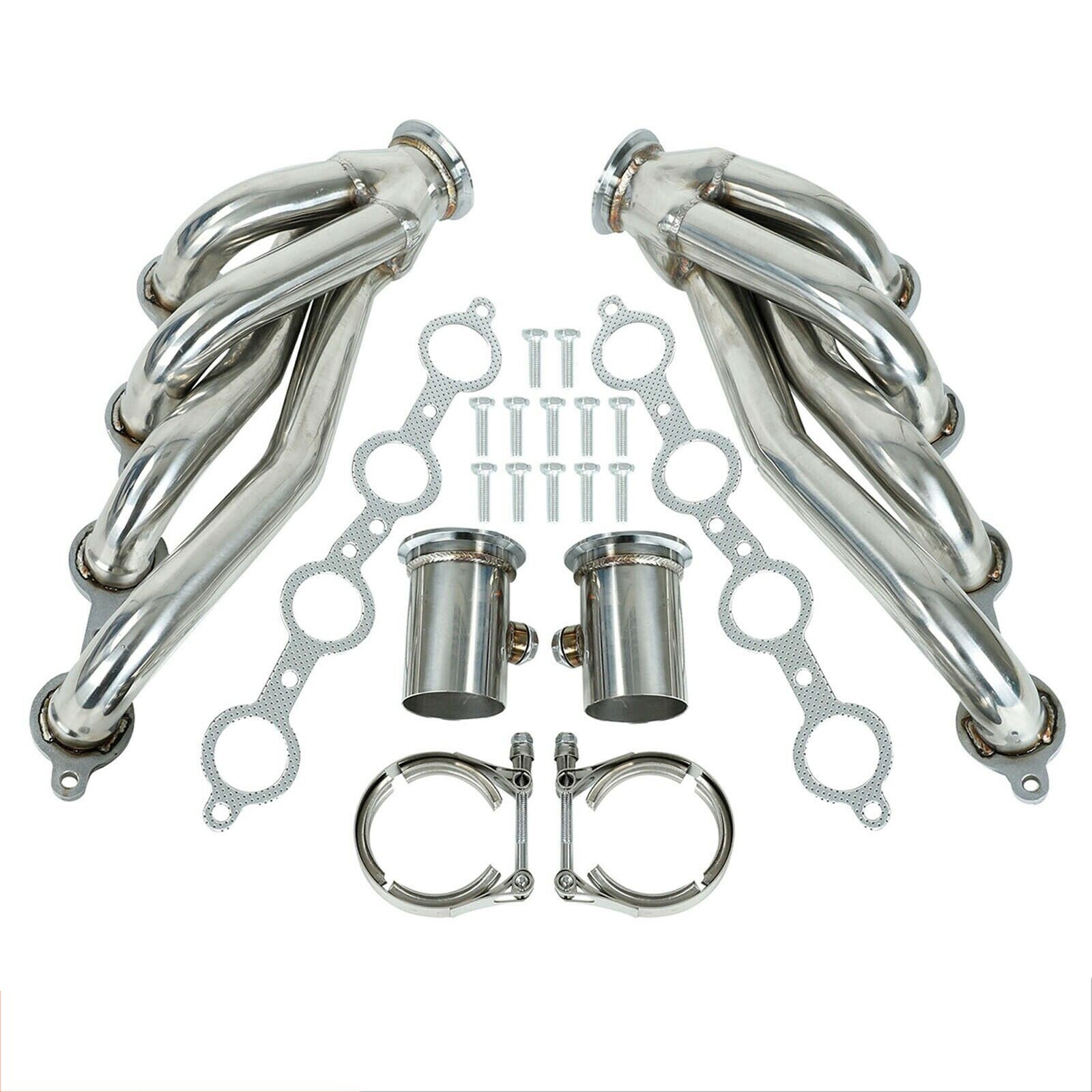 Swap Short Headers v-band LS1 Engine For 1960-1979 Camaro Chevelle 4.8L ...