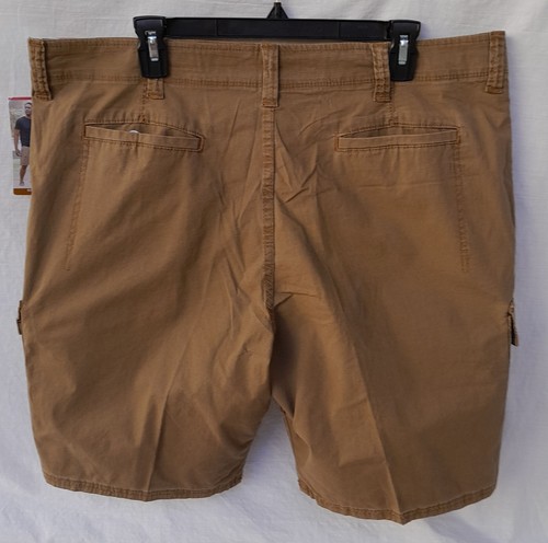 New Men's Wrangler Relaxed Fit Cargo Shorts 112314953 Kangaroo - Picture 4 of 4