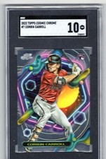 *CORBIN CARROLL*  2023 TOPPS COSMIC CHROME SP #7 RC, SGC 10  