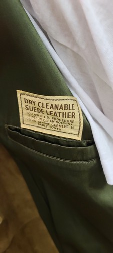 VTG Ralph Edwards Sportswear Suede Leather Blazer Jacket Made In USA Distressed - Picture 8 of 9