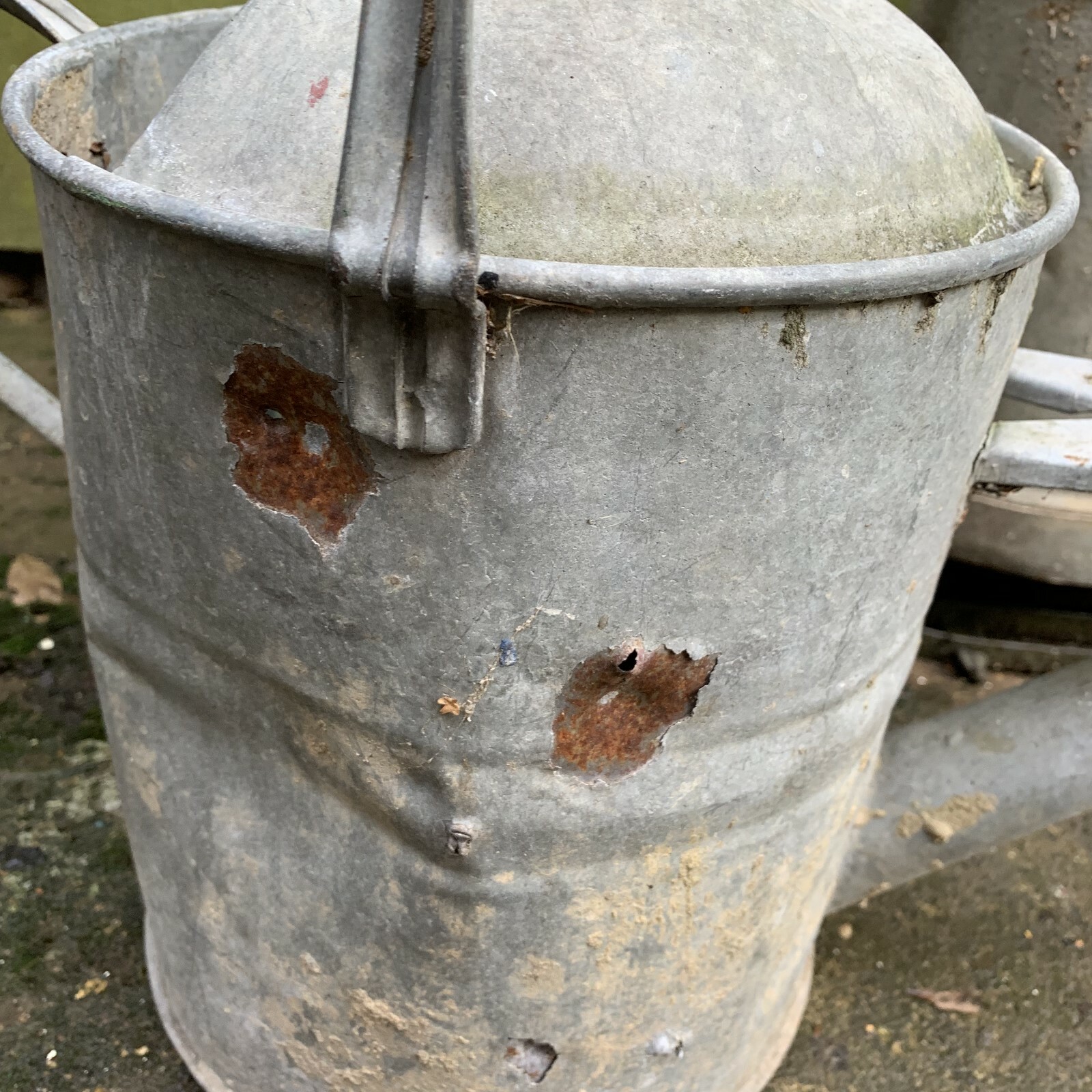 4 vintage galvanised metal watering cans eBay