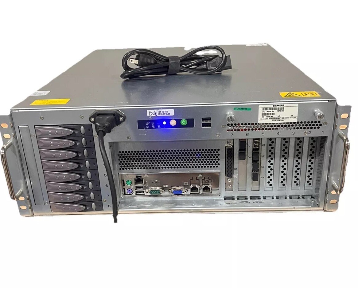 Siemens Recon III Rack Server (PN: 10498024 + 10746460) No Hard Drives