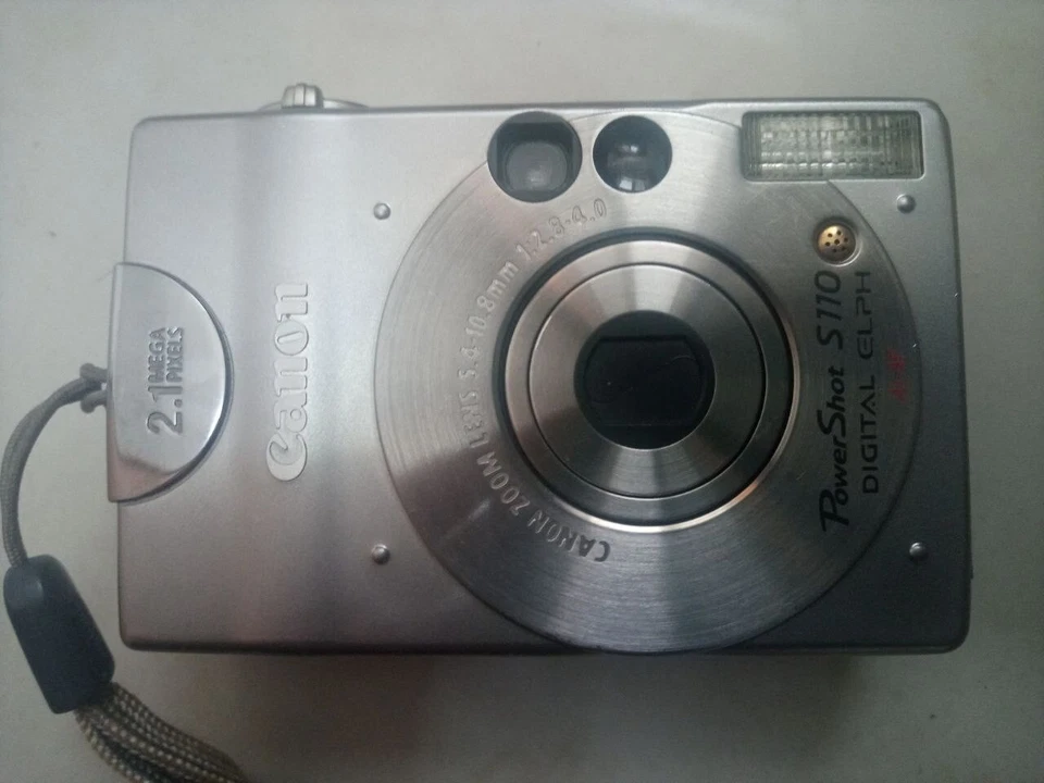 Canon PowerShot S110 2.1MP Digital ELPH Camera Kit 7016A001AA - Image 2 of 4