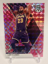 LeBron James [Pink Camo] #8 Prices | 2019 Panini Mosaic