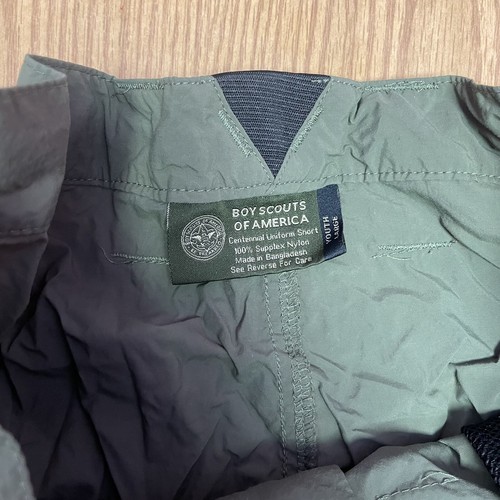 Boy Scouts of America Centennial Uniform Cargo Short Bundle (4) Green Nylon - Picture 11 of 20