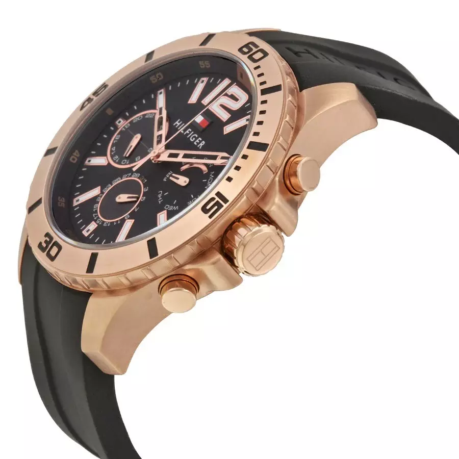 Tommy Hilfiger Uhr Rose Gold Herren Multifunktional Modell 1791145 