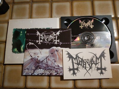 MAYHEM - Us Legions + Grand Declaration of War**LIKE NEW**CD