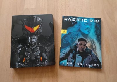 Pacific Rim 2, 3D + BD - Special Edition Steelbookl, ink. Comic, Import oh. Deut