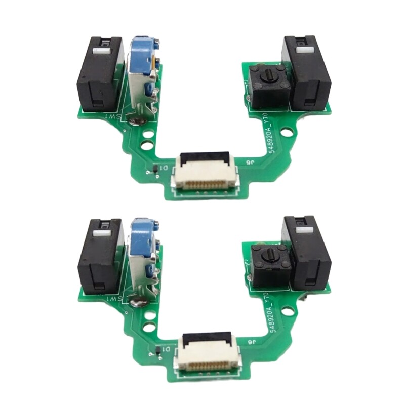 External Mouse Button Module with Micromotion Switches for Keyboards