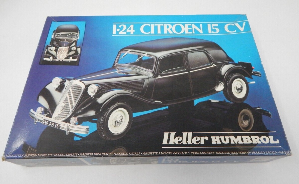 Maquette à Monter Vintage Citroën 11 CV - Heller - échelle 1:43 - Neuf