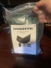 Ovente Portable Parachute-Grade Nylon Hammock 485-lb Capacity Carabiner Rope Bag