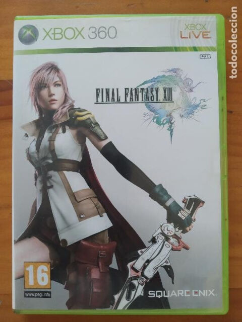 XBOX 360 FINAL FANTASY XIII - SOLO CAJA Y CARATULA - SIN DISCO (026) XBOX 360 FINAL FANTASY XIII - SOLO CAJA Y CARATULA - SIN DISCO (026)