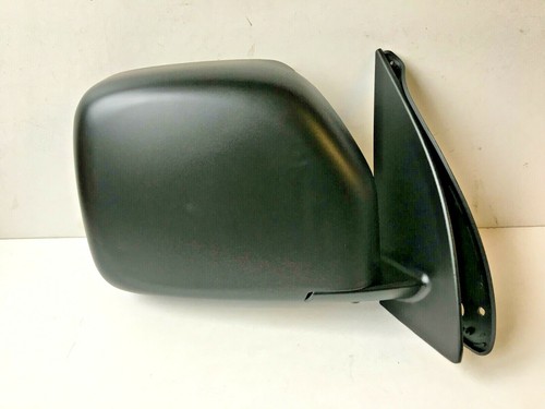 DOOR WING MIRROR DRIVERS RIGHT MANUAL BLACK FITS TOYOTA HIACE 1996-2006 - Picture 3 of 4
