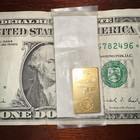 Extremely Rare Vintage Gold Bar Heraeus 10 Grams .9999 Fine 25 SEP 1961 Swiss