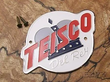 Teisco Del Rey Headstock Logo for Vintage Guitar, Free nails!  EZPZ PARTS