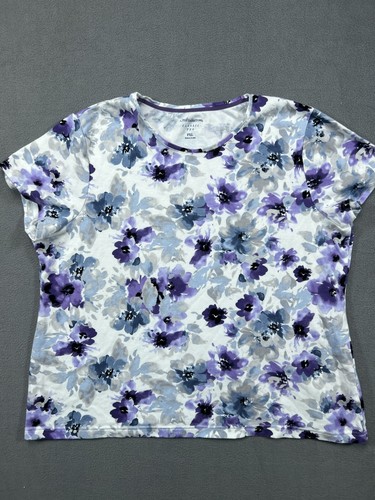 Croft \u0026 Barrow T Shirt Womens Petite XL 
