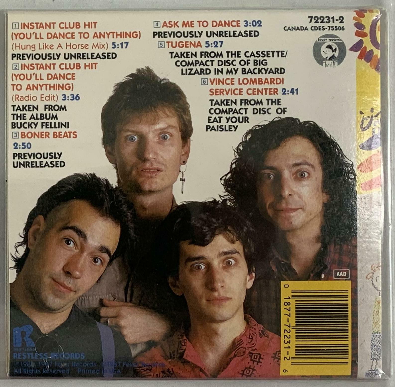 Instant Club Hit (You'll Dance to Anything) [EP] by Dead Milkmen (CD ...