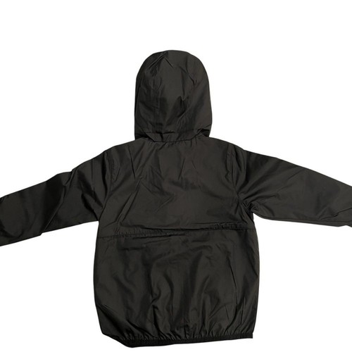 Quiksilver Boy's Black Charcoal Overcast Windbreaker Jacket Kid's Size 4 NWT - Picture 4 of 12