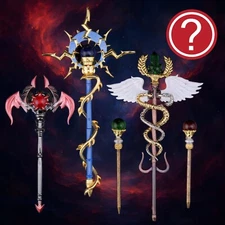 1/12 Scale Custom Fantasy Magic Wand Staff Sceptre  6'' Action Figure Accessory