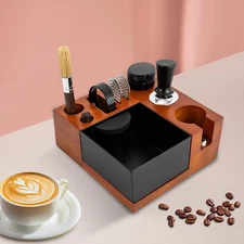 Espresso Machine Accessory Set 8 In 1 Barista Set  54mm Knock Box Café Accessory