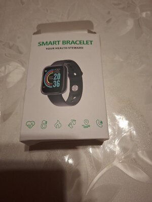 Fitnessuhr Smart Bracelet NEU OVP viele Funktionen Schwarz Aktivitätstracker