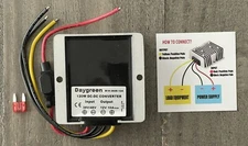 Daygreen 36V 48V to 12V 10A 120W DC-DC Step Down Converter Voltage Regulator