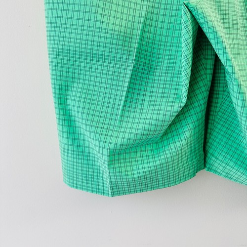 Adidas Golf Pants Mint Green Grey Check Plaid M Bermuda Cargo Shorts - Picture 12 of 15