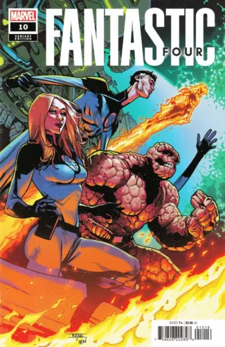 FANTASTIC FOUR #10 (2023) MAHMUD ASRAR 1:25 INCENTIVE VARIANT ~ UNREAD NM