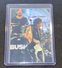 Bush Gavin Degraw Live Holo Foil Refractor Custom Mini Poster Trading Card