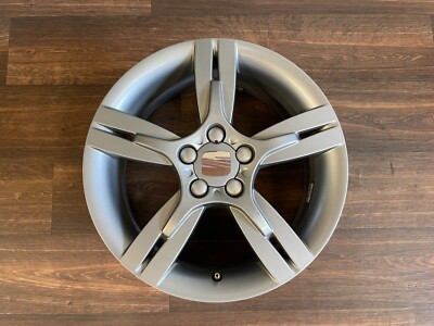 1x Seat Ibiza 6L Alufelge 6,5J x 16 Zoll ET43 Spica 6L0601025J 5x100 F3706