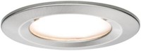 Paulmann Ebl Set Nova Coin Rund Starr Led 1X6,5W 2700K 230V Eisen Geb/Alu