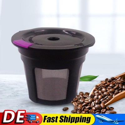 1/4/6 PCS K Cup Pod Kaffeefilter umweltfreundlich für Keurig 1.0/2.0 (4 Stück) D