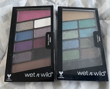 Wet N Wild Lot Of 2 Color Icon Eyeshadow 10 Pan Palette Halloween Collection