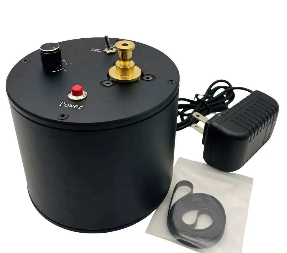 Professional Black Aluminium Alloy Body Turntable Motor Adjust Speed Regulator - Image 2 of 4
