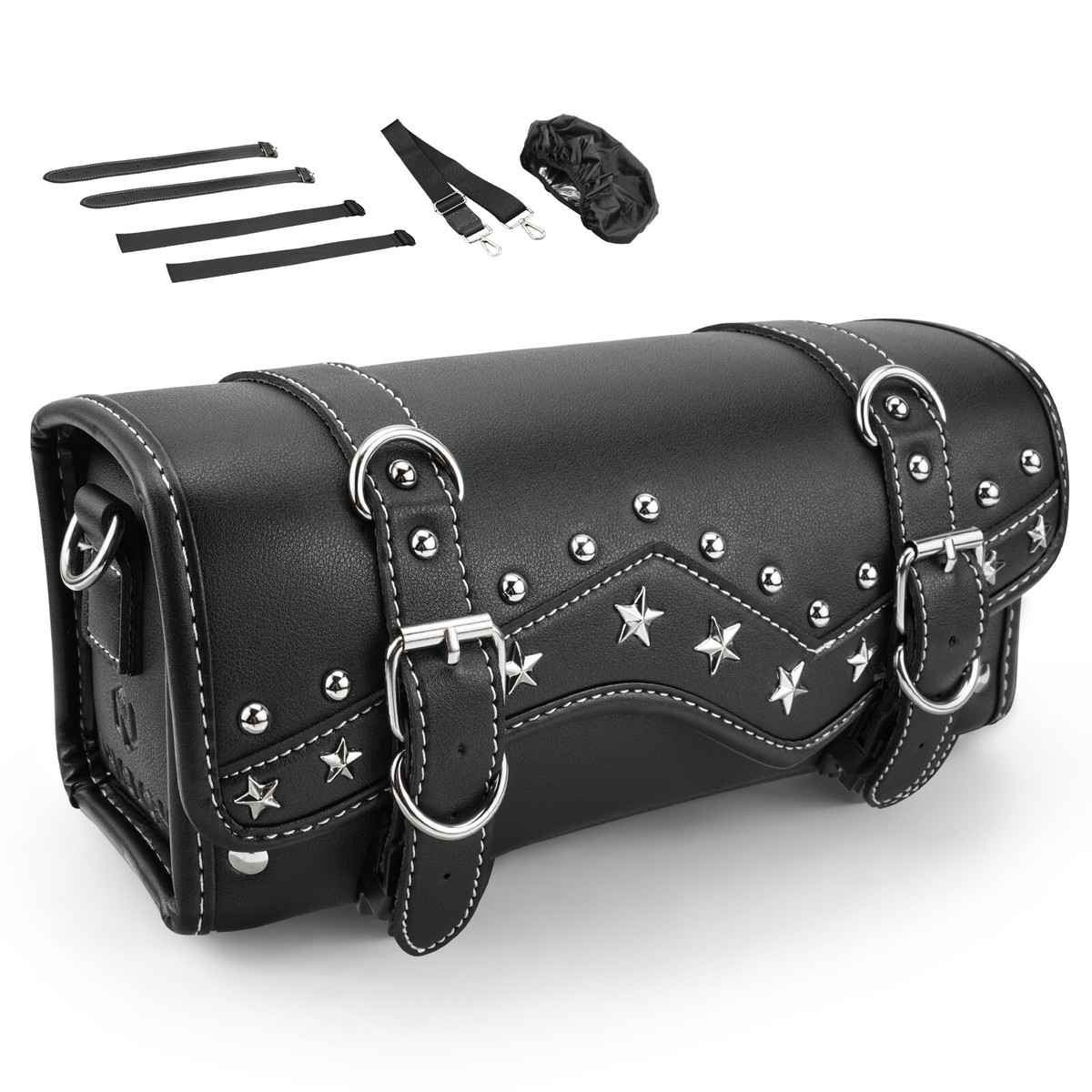 Motorcycle Tool Bag Fork Saddle Handlebar For Harley Sportster