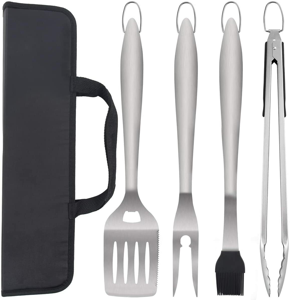 POLIGO PCS BBQ Grill Accessory Tool Set with Storage Bag