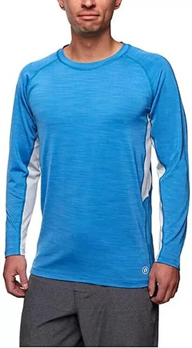 Hang Ten Men's Long Sleeve Sun Tee - Cendre Blue - Size S - 1378845 - Picture 3 of 4