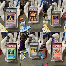 Pokemon Limited Edition - Mini Slab Keychains 1st EDITION shadowless and more!