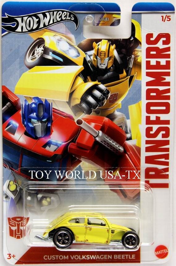2024 Hot Wheels Silver Label Transformers Series #1 Custom Volkswagen Beetle