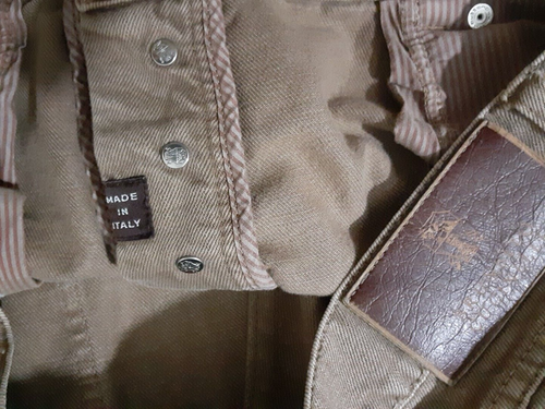 Brunello Cucinelli Jeans Men's 38x28 Tapered Leg Button Fly Low Rise Denim Italy - Picture 7 of 19