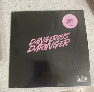 Sauce Walka / Conway / DJ Daringer Dangerous Daringer CLEAR SPLATTER Vinyl 7'' NE