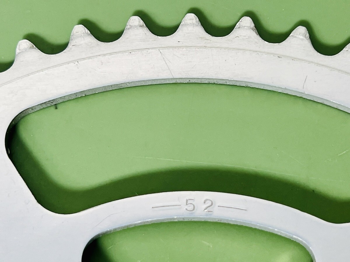 Plateau Stronglight Alu 52 Dents 86 Mm - 5 Boulons - Argent (vélo Route)