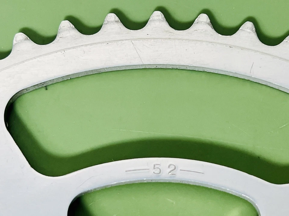 Stronglight 52 Tooth 86mm BCD 5 Bolt Aluminum Chain Ring Silver road bike - Image 4 of 4