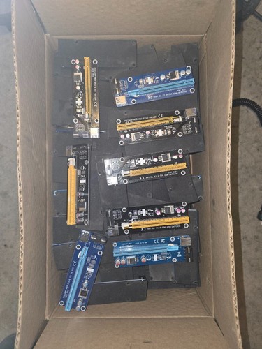 LOTE 8 libras de USB 3.0 PCI-E Express 1 a 16x extensor puede que no todos coincidan con la foto - Imagen 2 de 2