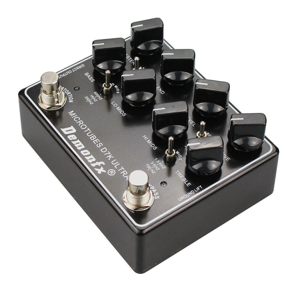 ベース DemonFX Microtubes D7K ULTRA Demonfx Microtubes D7K Ultra V2 Bass Preamp Pedal NEW! | eBay