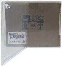 USDISC Storage Stamp Cases Standard, Style 1, 14mm Clear Mount (Clear) Lot