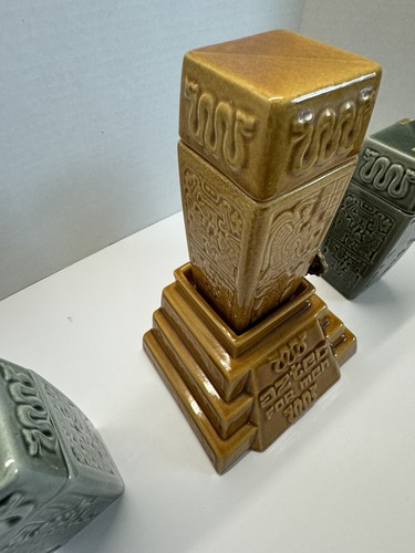 Aztec For Men By Beau Brummell Cologne & Aftershave Ceramic Bottles Rare - Picture 8 of 18